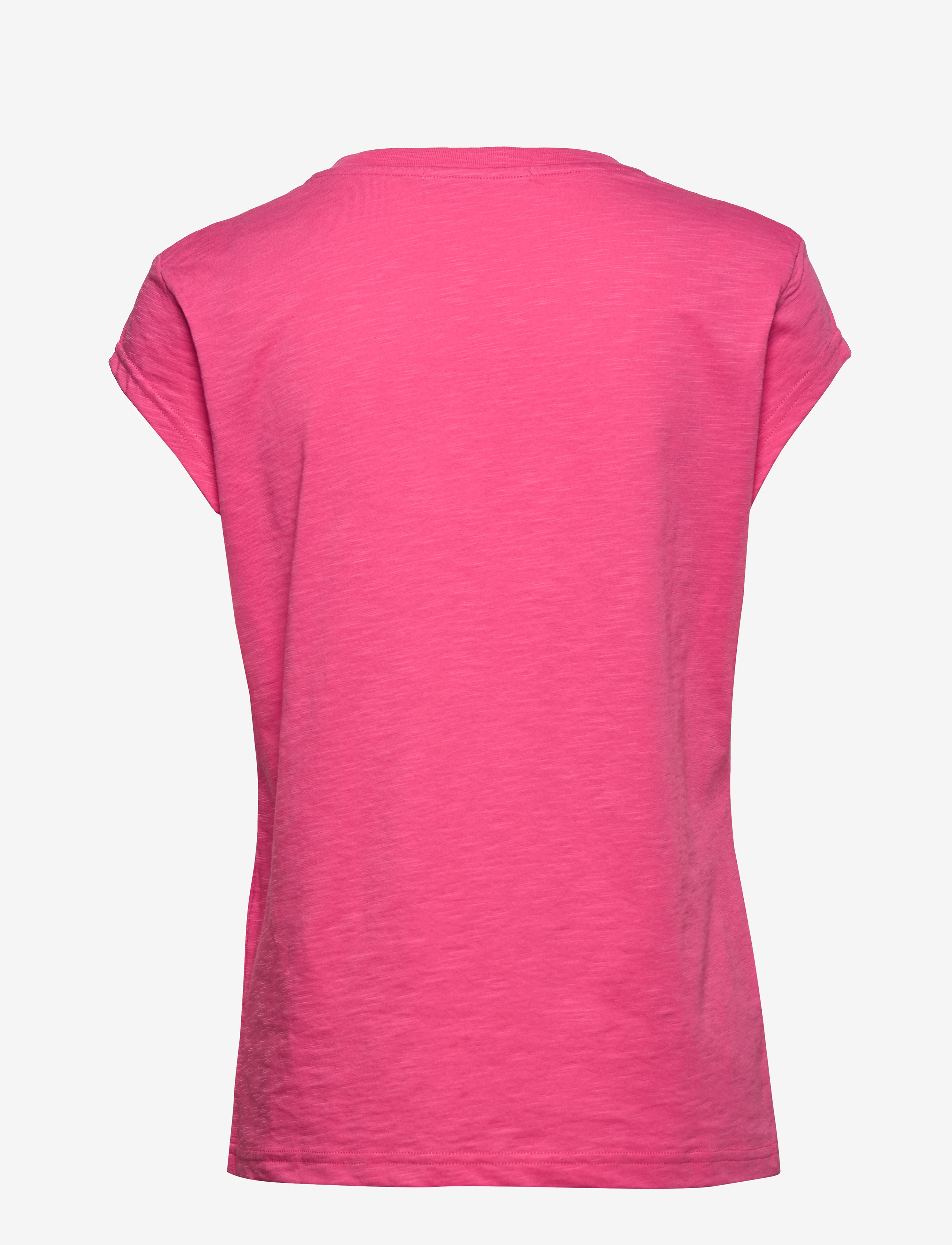Coster Copenhagen - CC Heart basic v-neck t-shirt - t-shirts - clear pink - 1