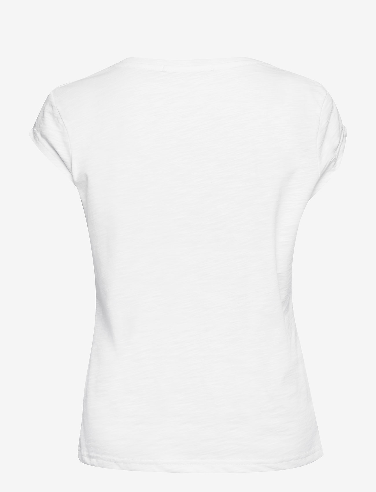 Coster Copenhagen - CC Heart basic v-neck t-shirt - t-shirty - white - 1