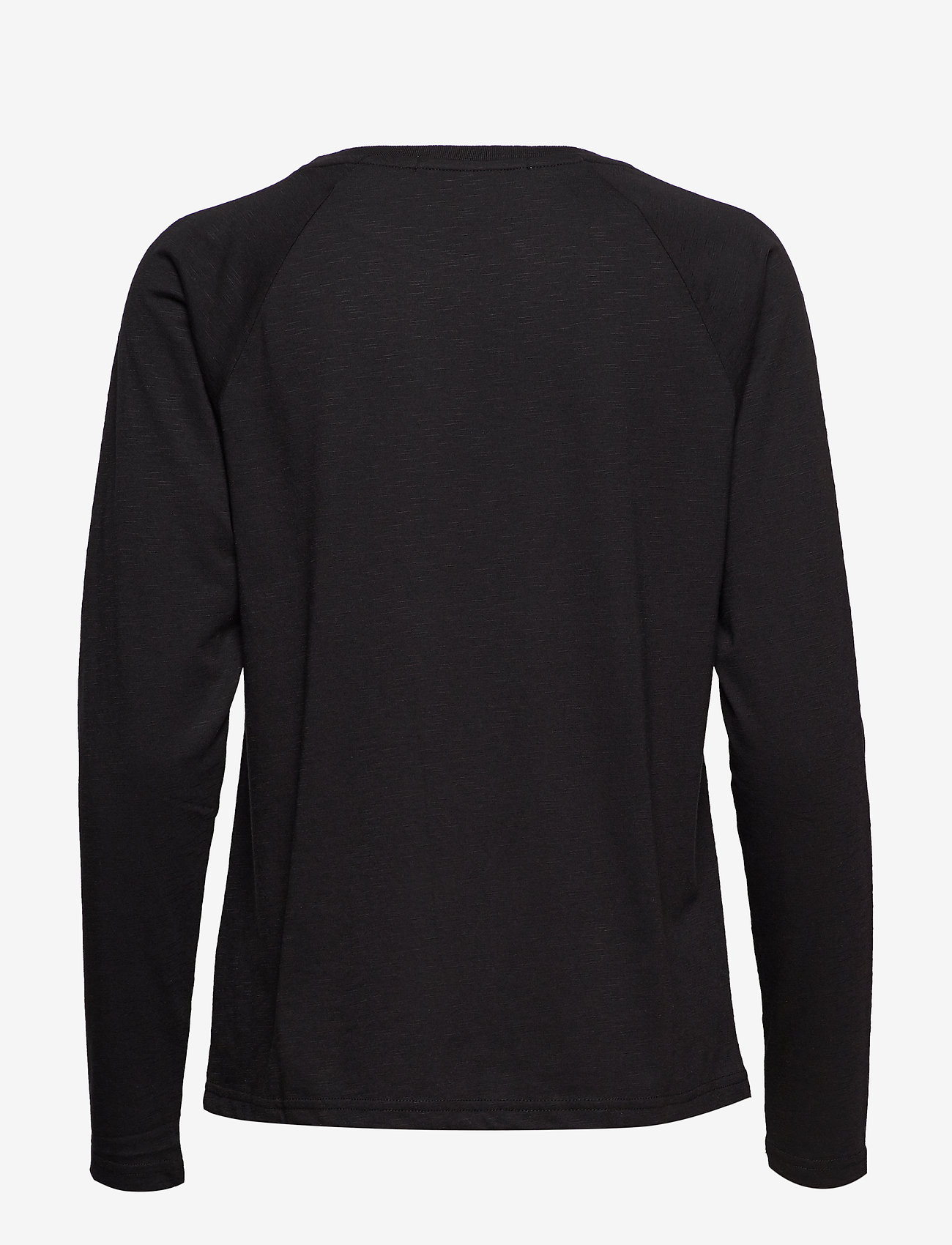 Coster Copenhagen - CC Heart long sleeve t-shirt - langærmede toppe - black - 1