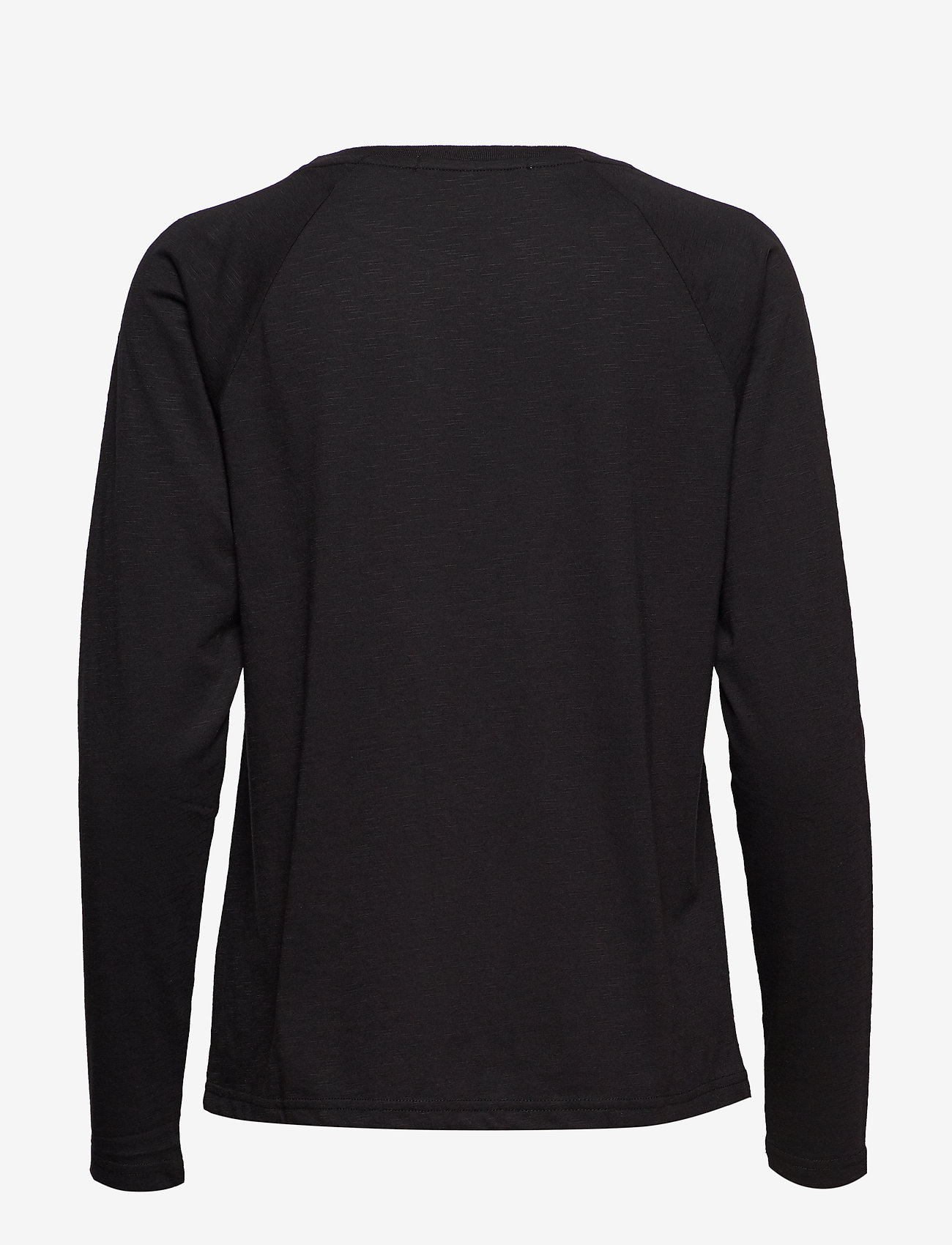 Coster Copenhagen - CC Heart long sleeve t-shirt - langermede topper - black - 1