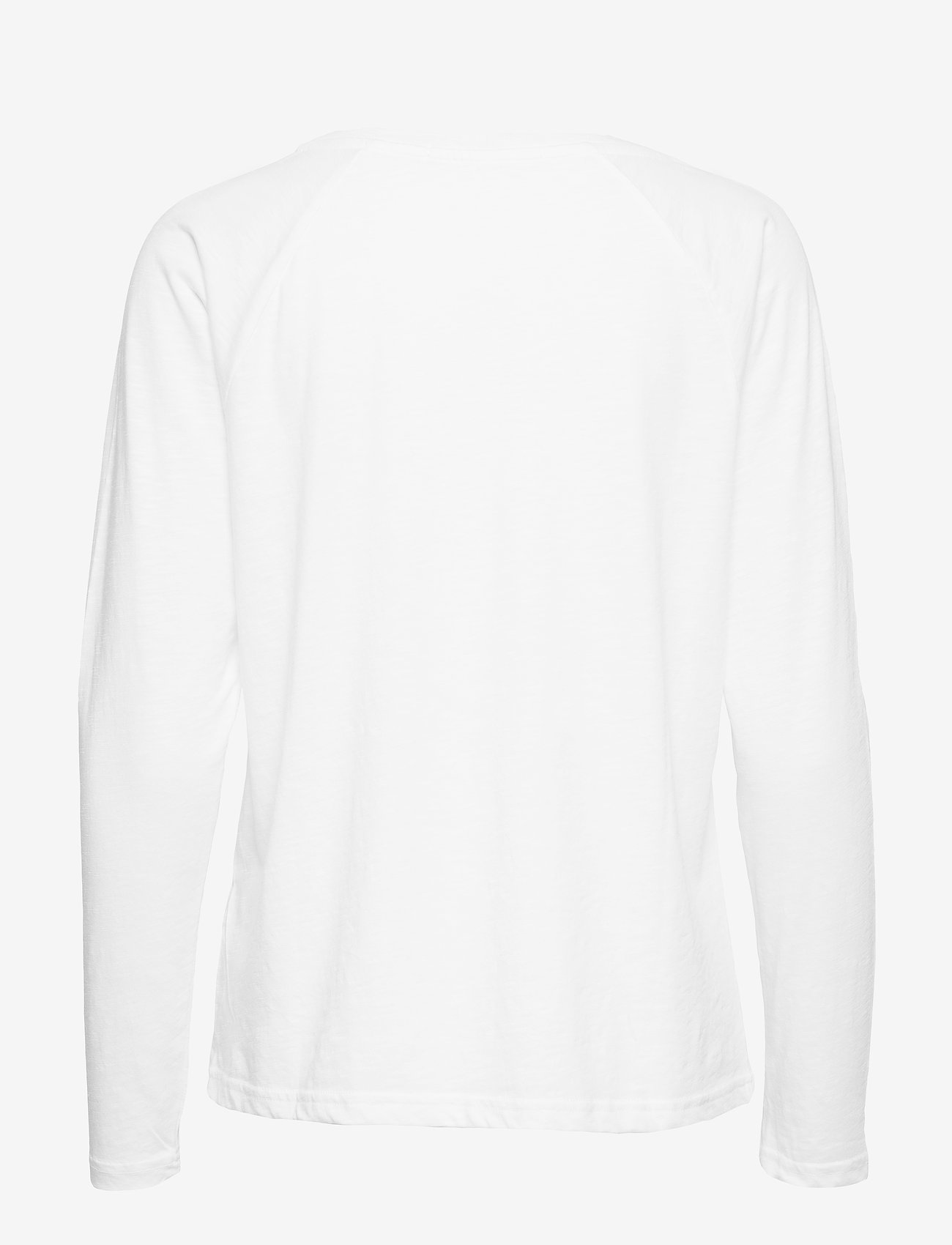 Coster Copenhagen - CC Heart long sleeve t-shirt - langærmede toppe - white - 1