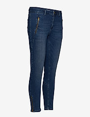 Coster Copenhagen - Relaxed Jeans in 7/8 length - siaurėjantys džinsai - indigo blue - 3