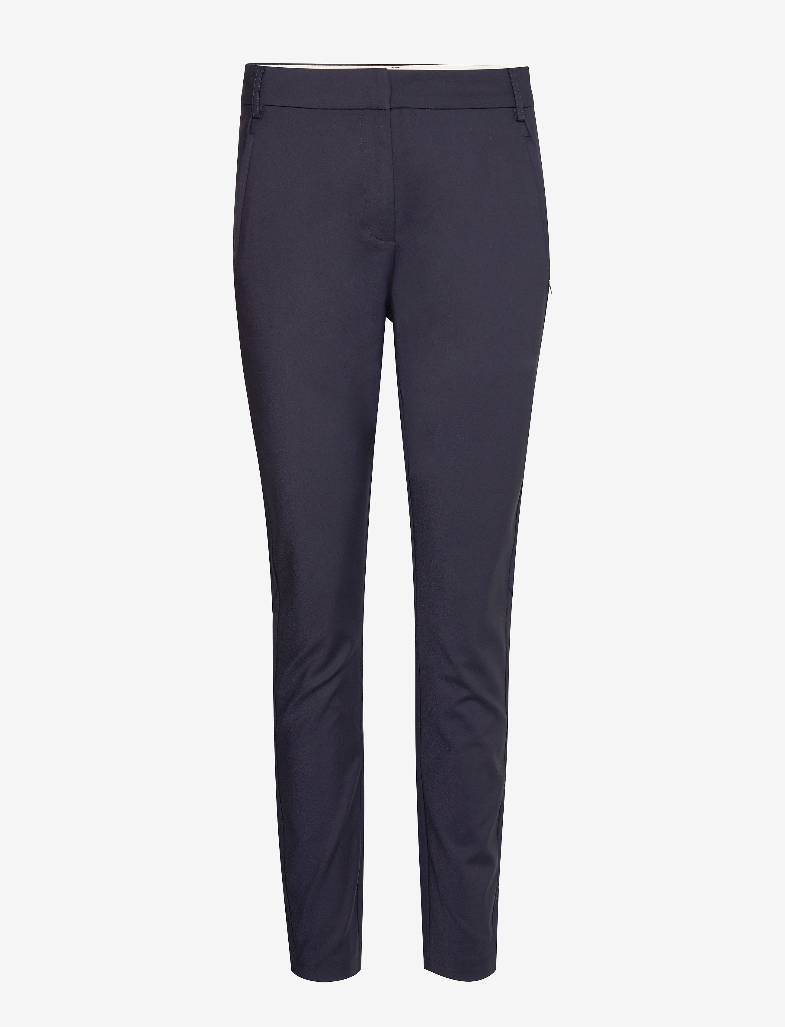 Coster Copenhagen Classic long pants - Stella - Slim fit trousers - NIGHT SKY BLUE / blue