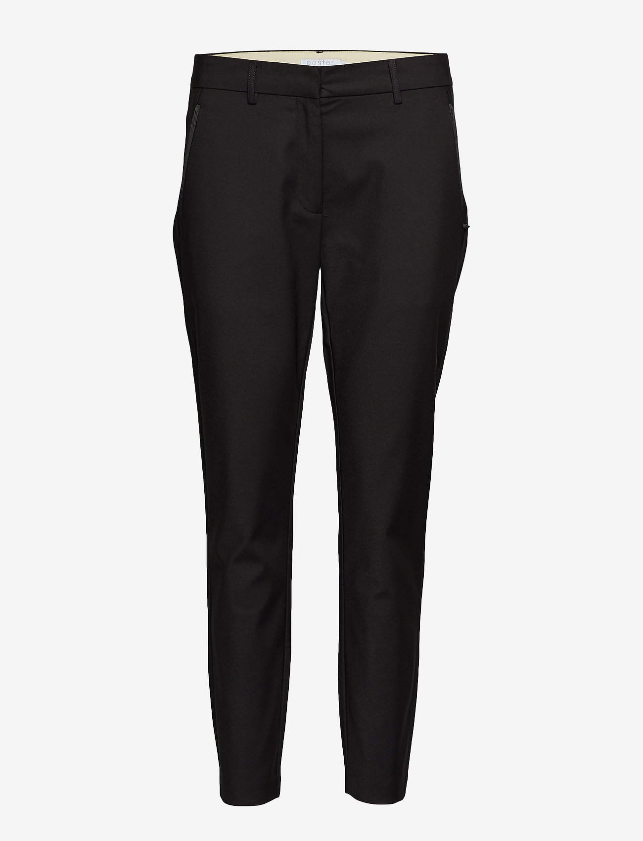 Coster Copenhagen - CC Heart cigarette pants - pidulikud püksid - black - 0