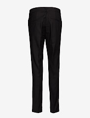 Coster Copenhagen - Pants w. crease - Lucia - kitsalõikelised püksid - black - 1
