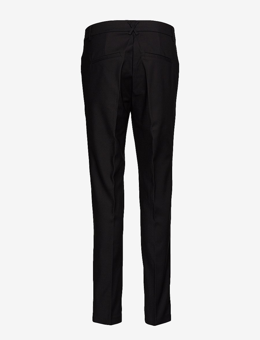 Coster Copenhagen - Pants w. crease - Lucia - slim fit bukser - black - 1