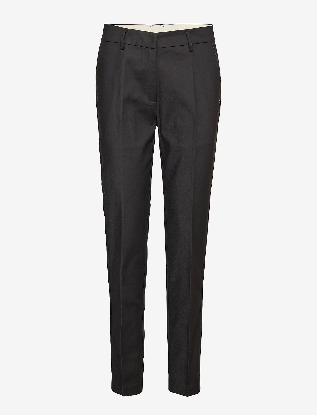 Coster Copenhagen - Pants w. crease - Lucia - pantalons slim fit - black - 2