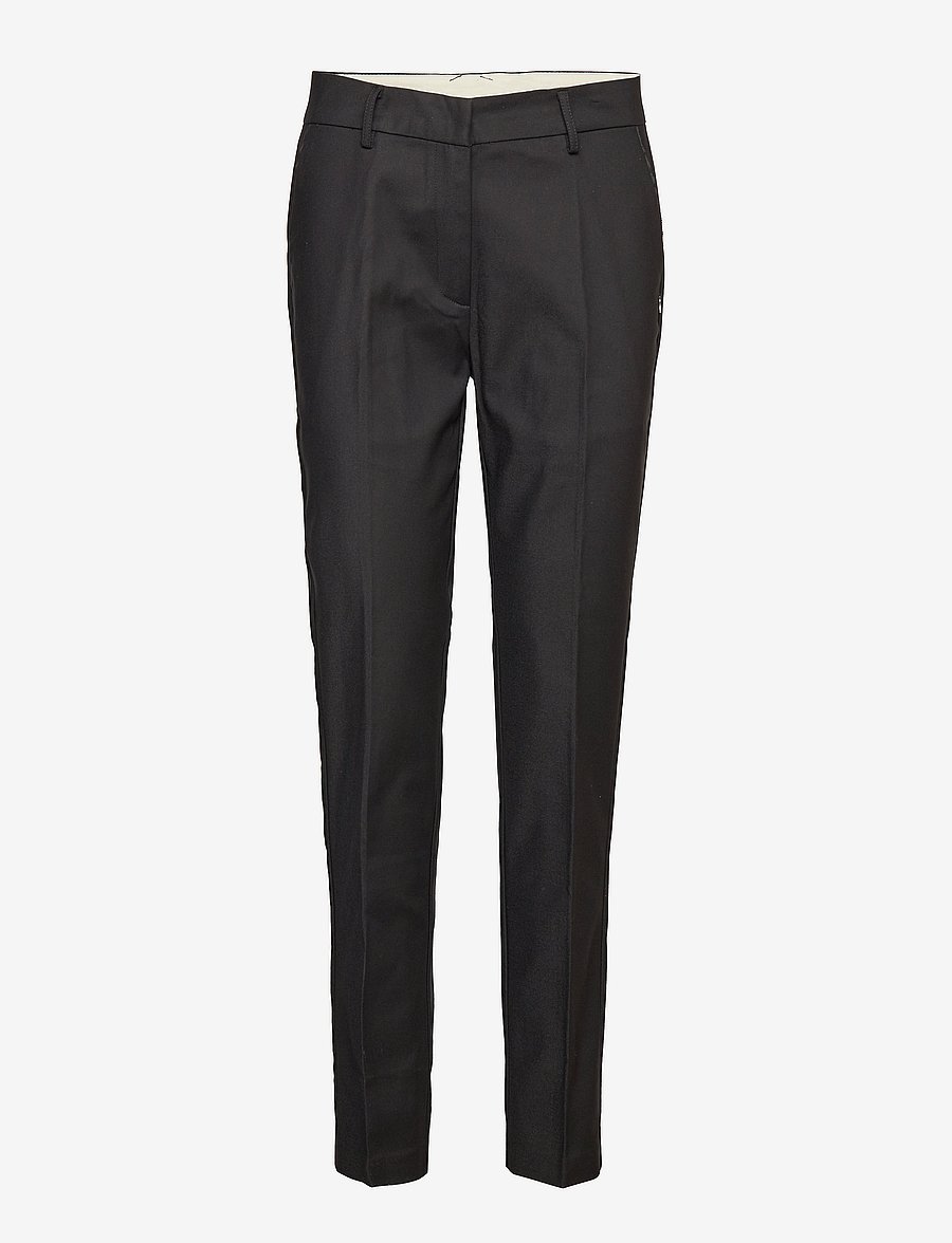 Coster Copenhagen - Pants w. crease - Lucia - slim fit bukser - black - 2