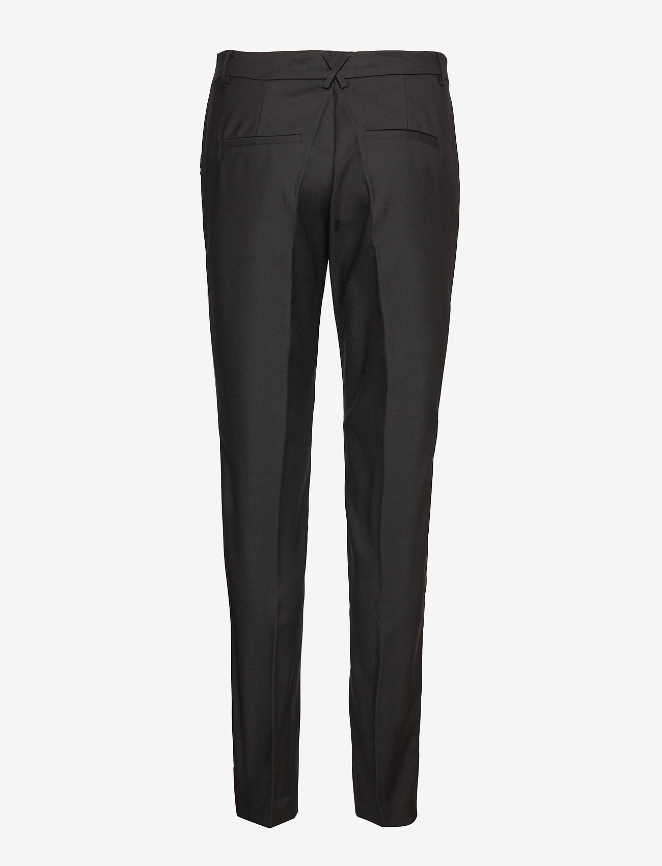 Coster Copenhagen - Pants w. crease - Lucia - pantalons slim fit - black - 3