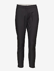 Coster Copenhagen - CC Heart tapered pants - slim fit spodnie - black - 0
