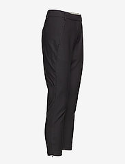 Coster Copenhagen - CC Heart tapered pants - slim fit spodnie - black - 4