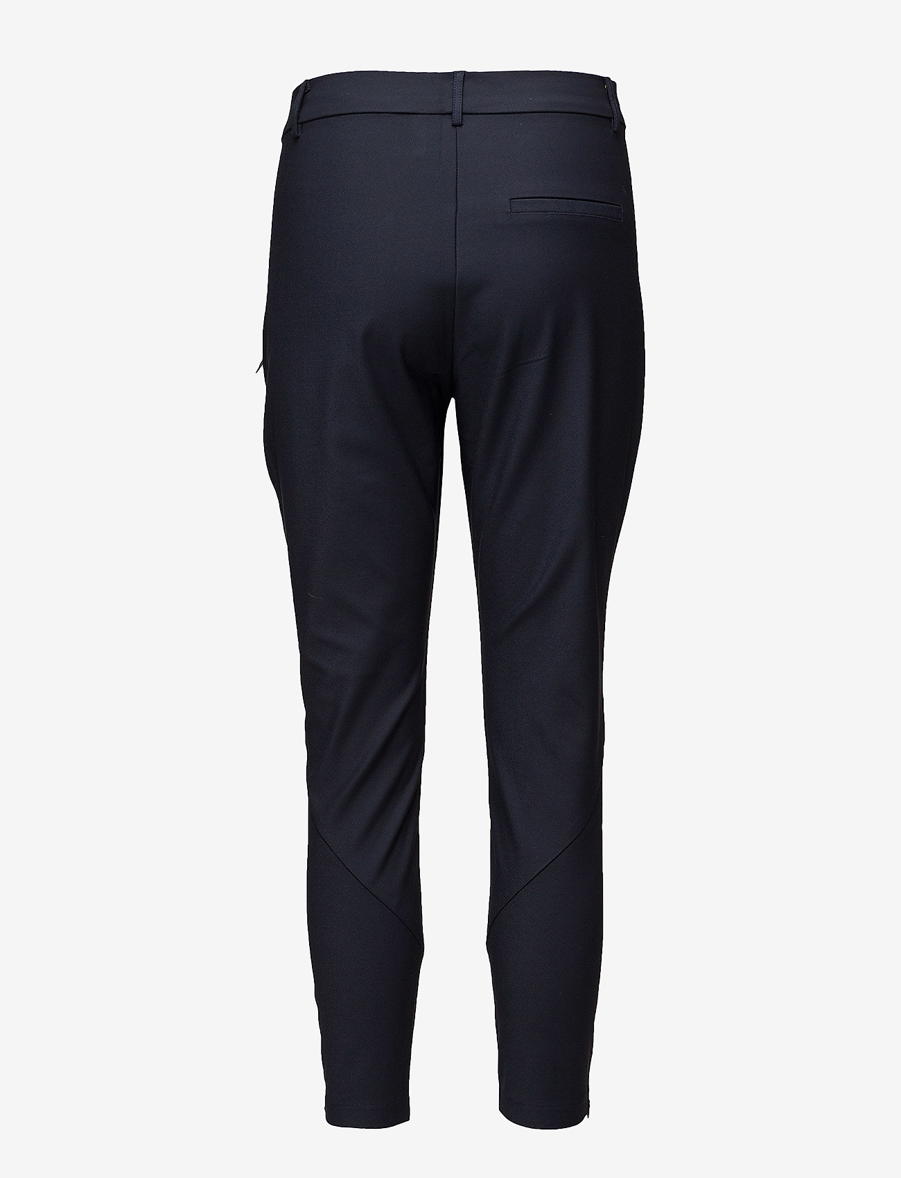 Coster Copenhagen - CC Heart tapered pants - slim fit trousers - dark blue - 1
