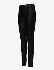 Coster Copenhagen - Leather stretch leggings - Mynte - party wear at outlet prices - black - 2