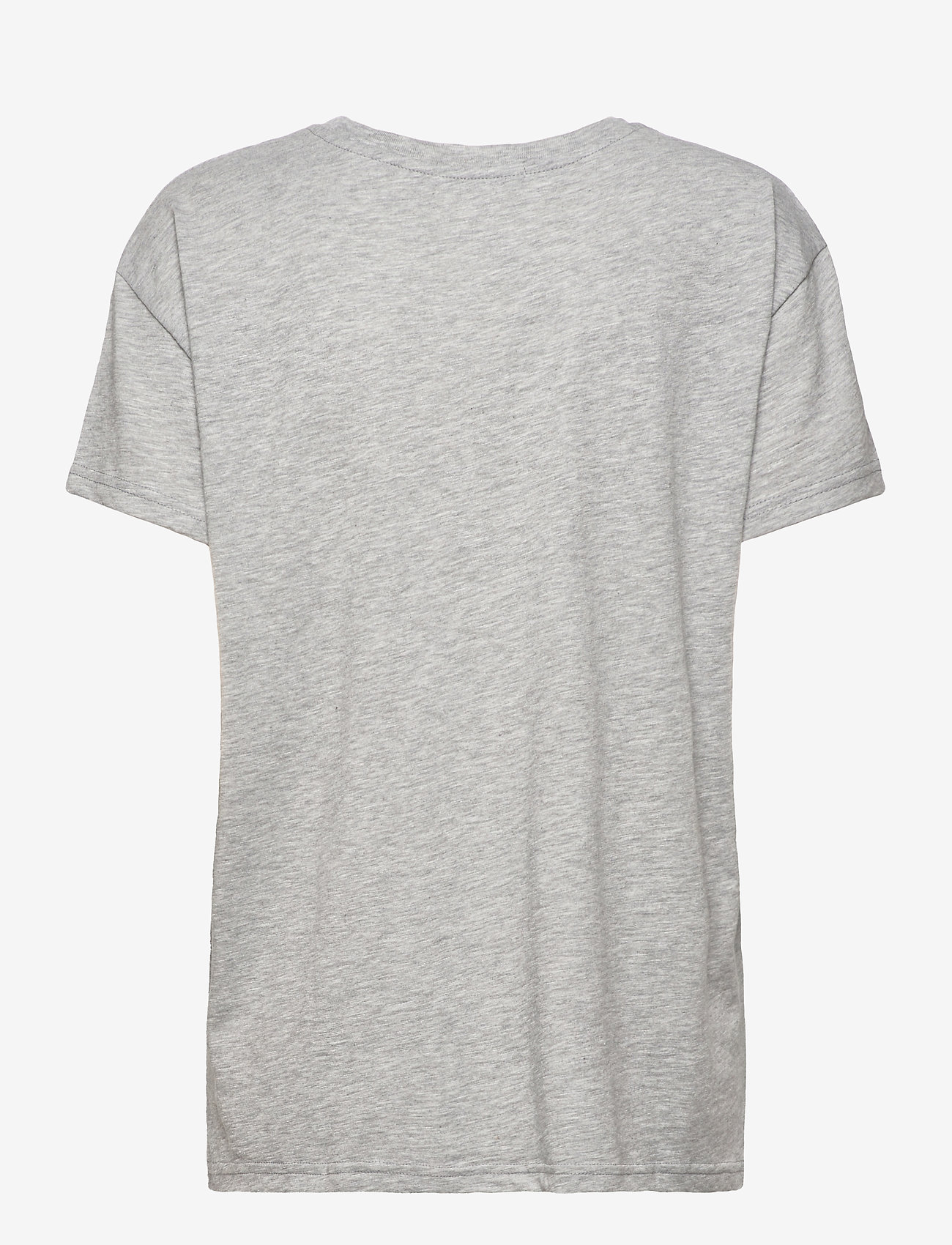 Coster Copenhagen - Oversize t-shirt with normal print - t-shirts - light grey melange - 1