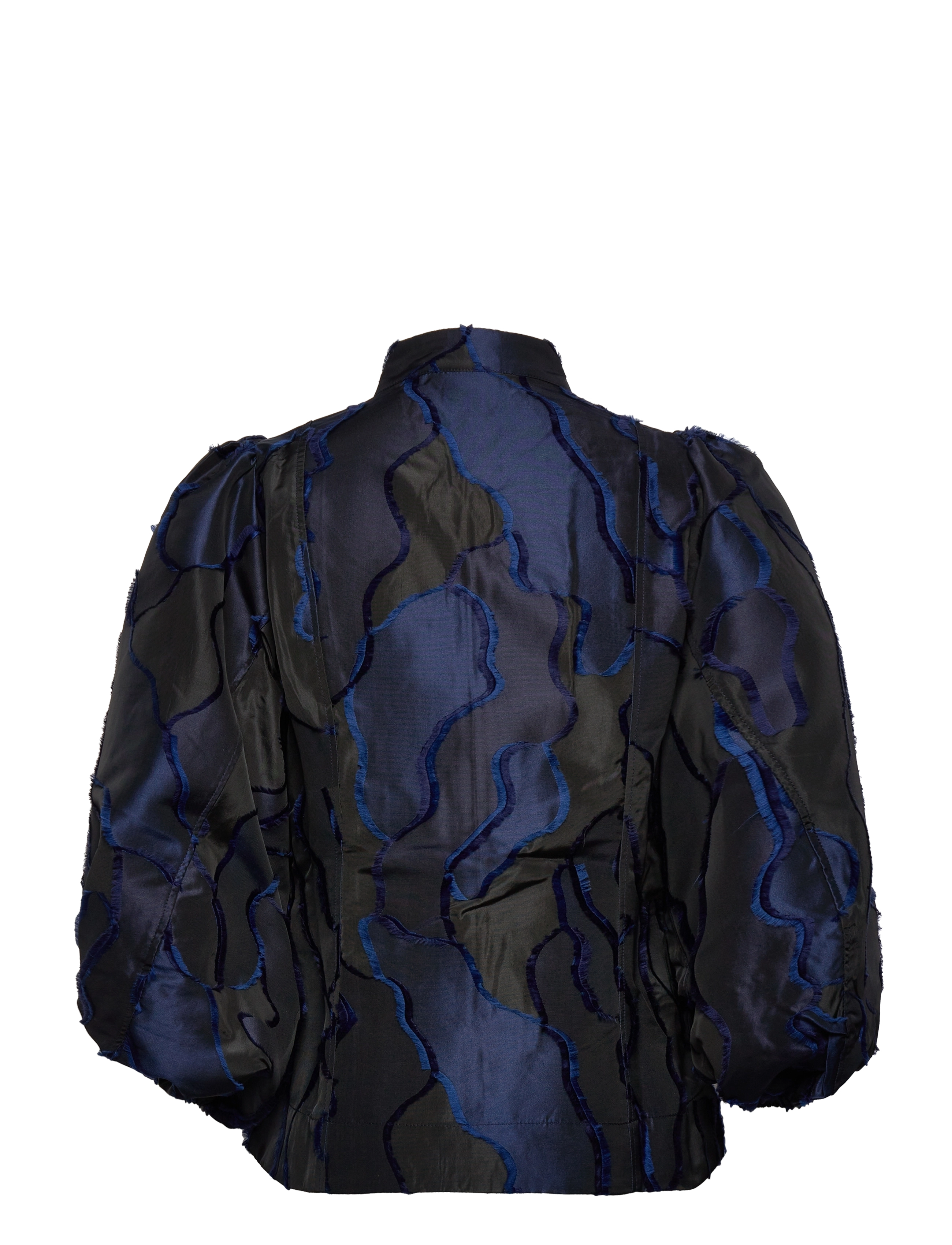 Coster Copenhagen - Top with wide sleeves - dark blue - 1