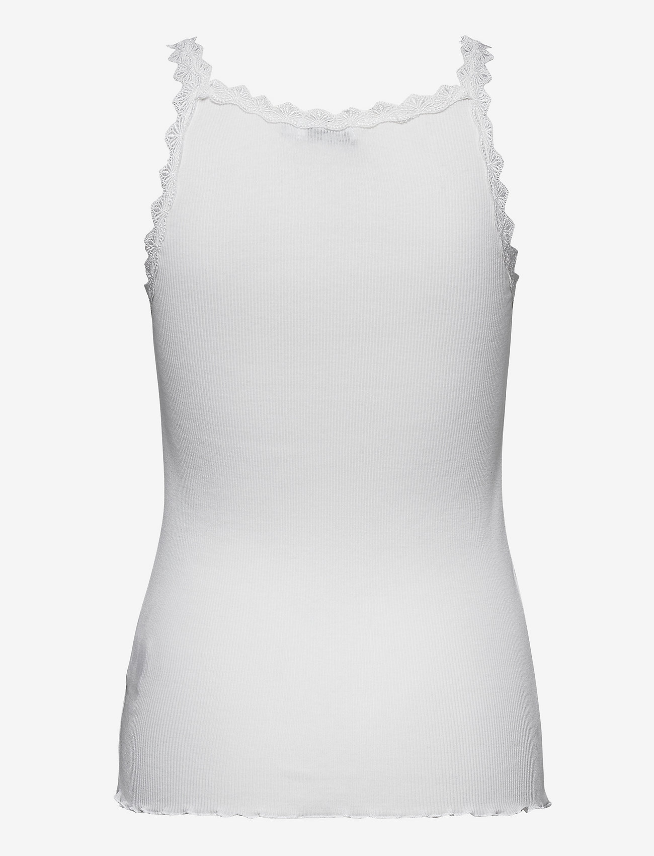 Coster Copenhagen - CC Heart POPPY silk lace camisole - lägsta priserna - white - 1