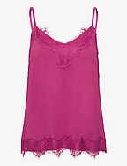 CC Heart ROSIE lace top - BERRY