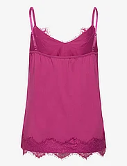 Coster Copenhagen - CC Heart ROSIE lace top - madalaimad hinnad - berry - 1