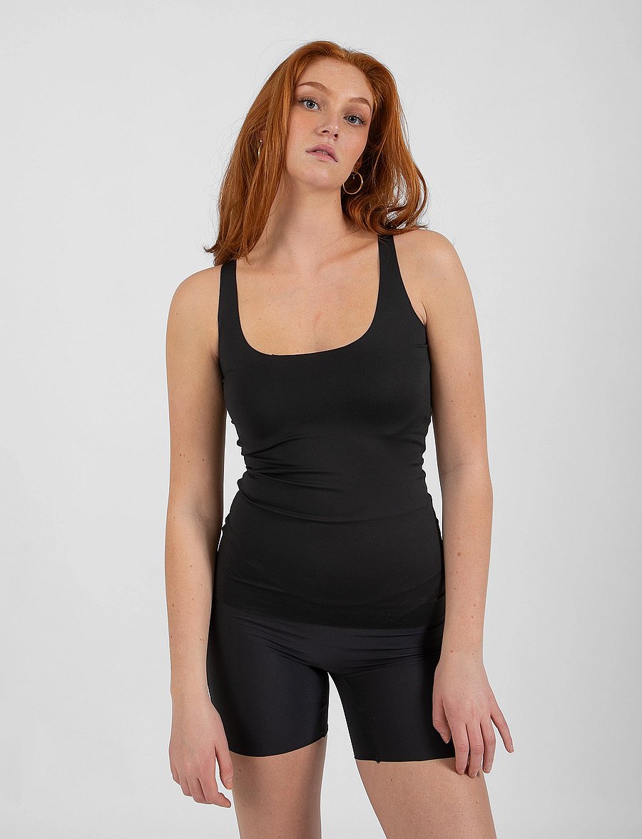 Coster Copenhagen - CC Heart VIDA tank top - hauts sans manches - black - 0