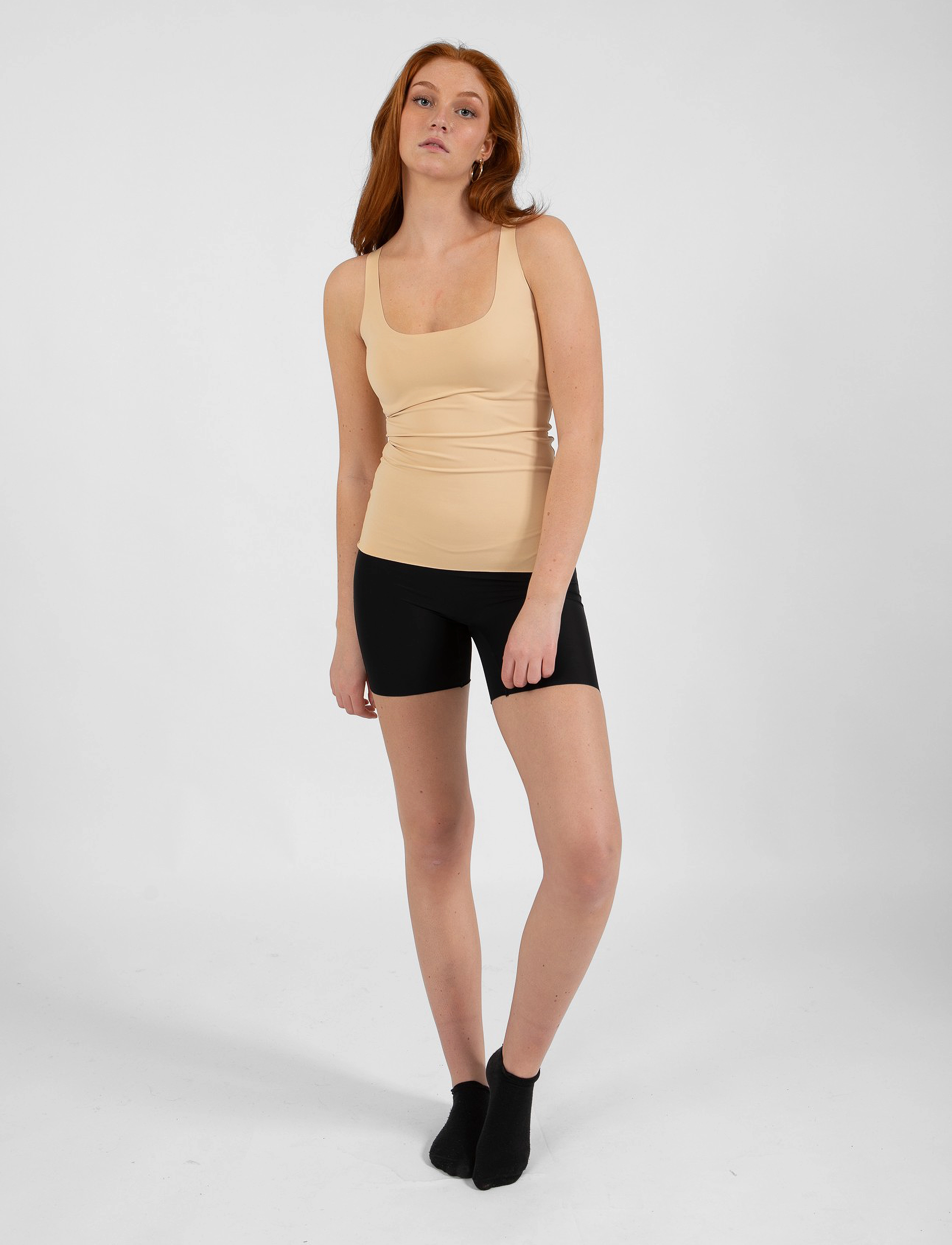Coster Copenhagen - CC Heart VIDA tank top - tanktops - nude - 3
