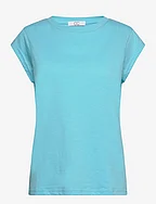 CC Heart basic t-shirt - AQUA BLUE