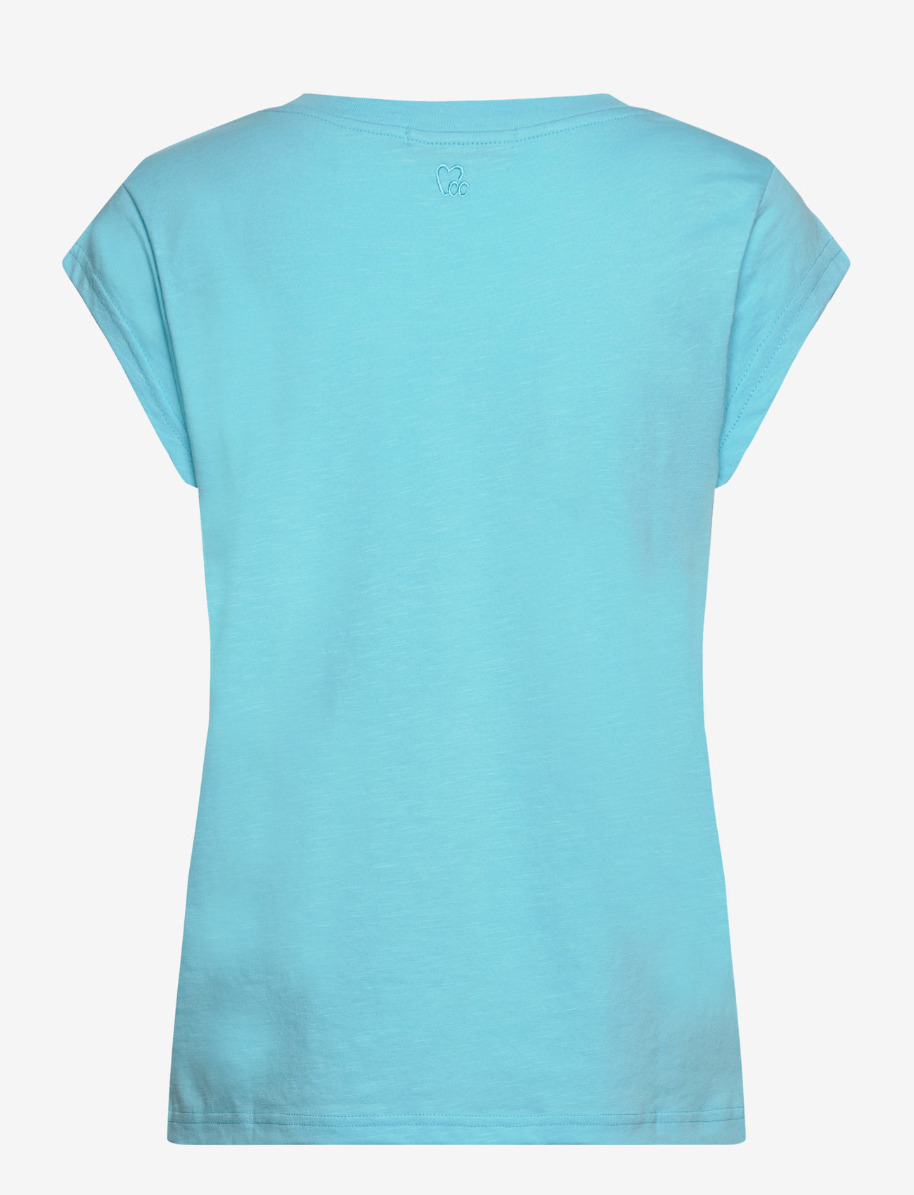 Coster Copenhagen - CC Heart t-shirt - sügisesed riided - aqua blue - 1