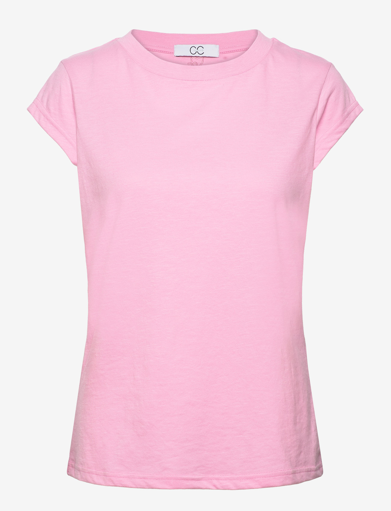 Coster Copenhagen - CC Heart basic round-neck t-shirt - t-paidat - baby pink - 0