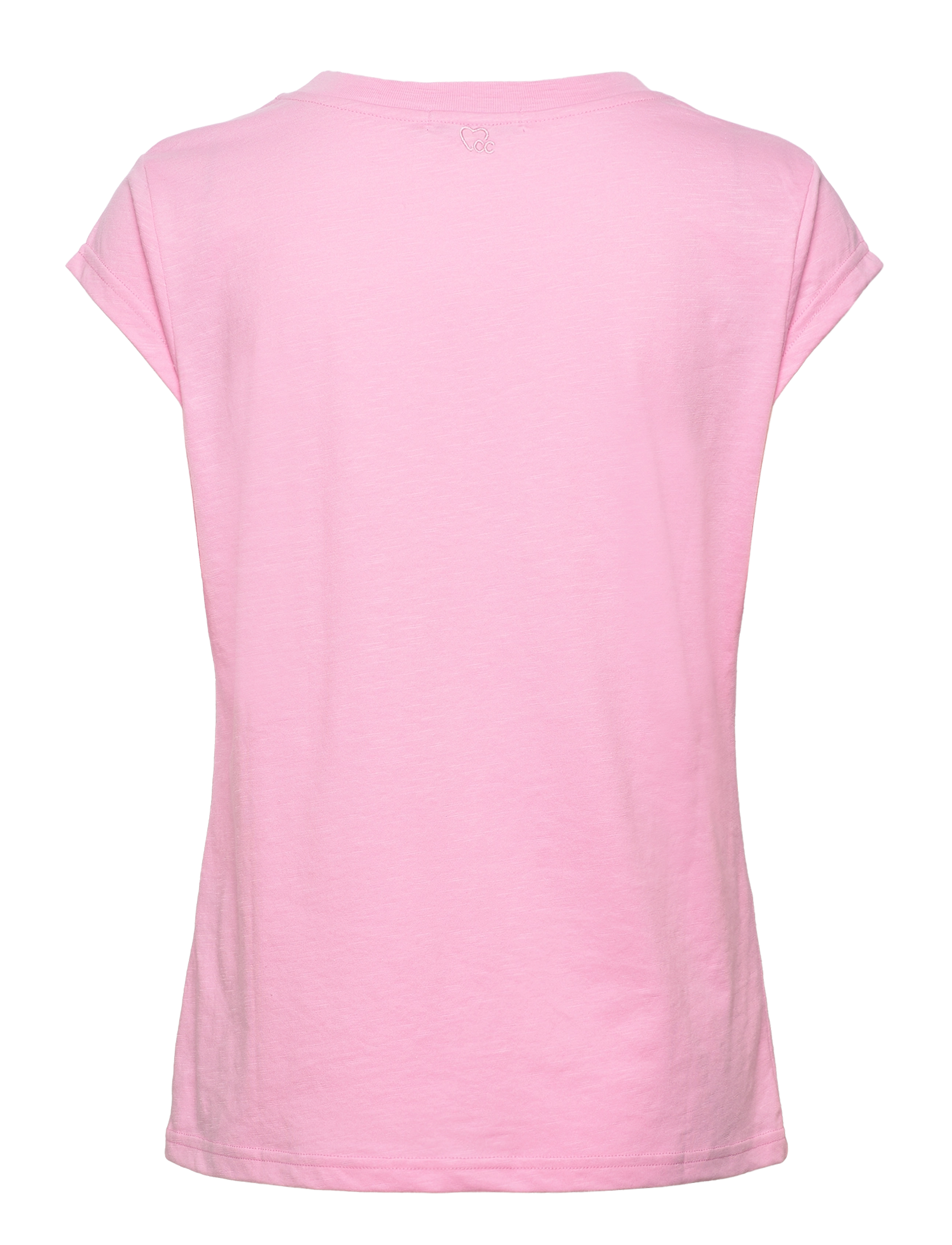 Coster Copenhagen - CC Heart basic round-neck t-shirt - t-shirts - baby pink - 1