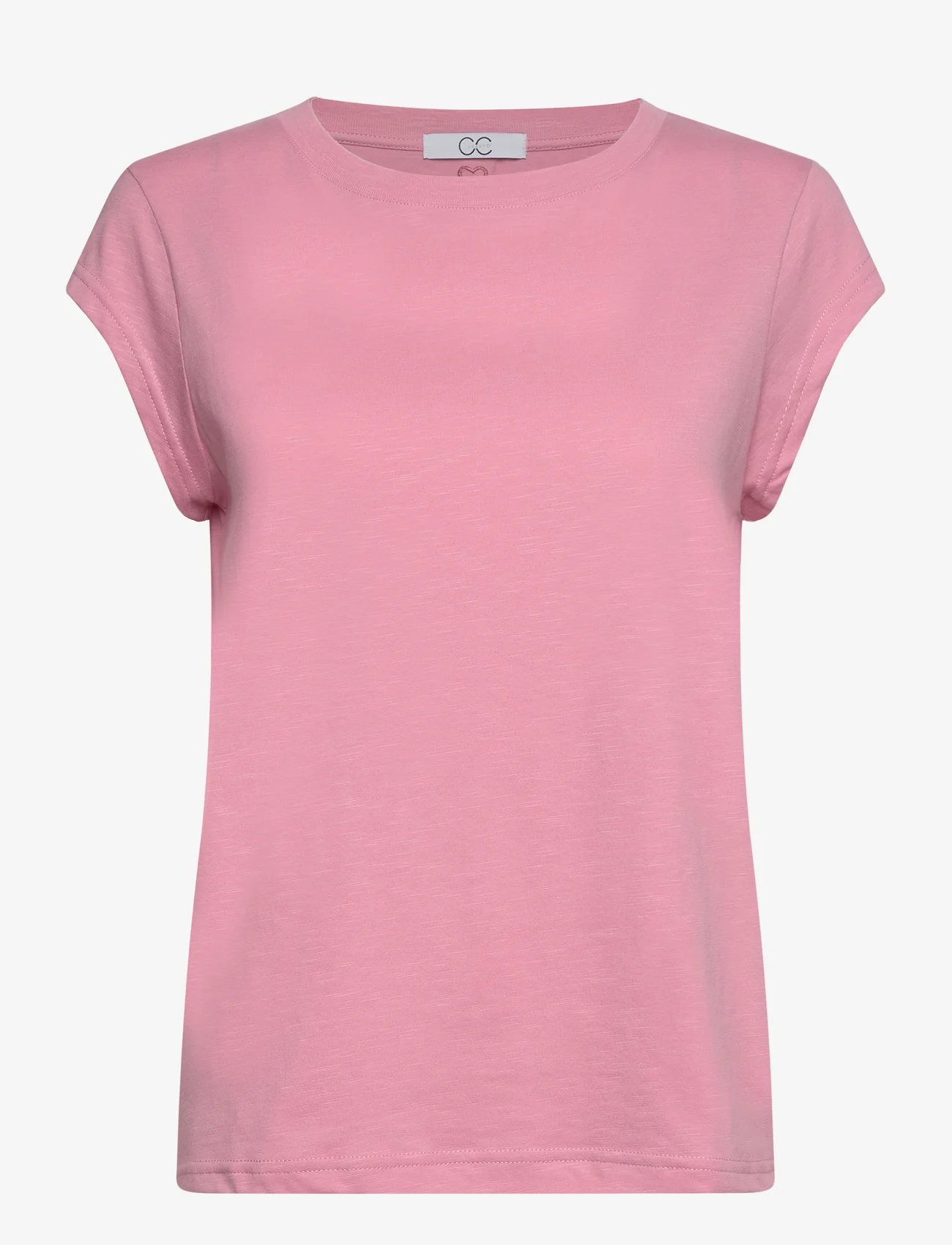 Coster Copenhagen - CC Heart basic t-shirt - t-shirts - dust pink - 0