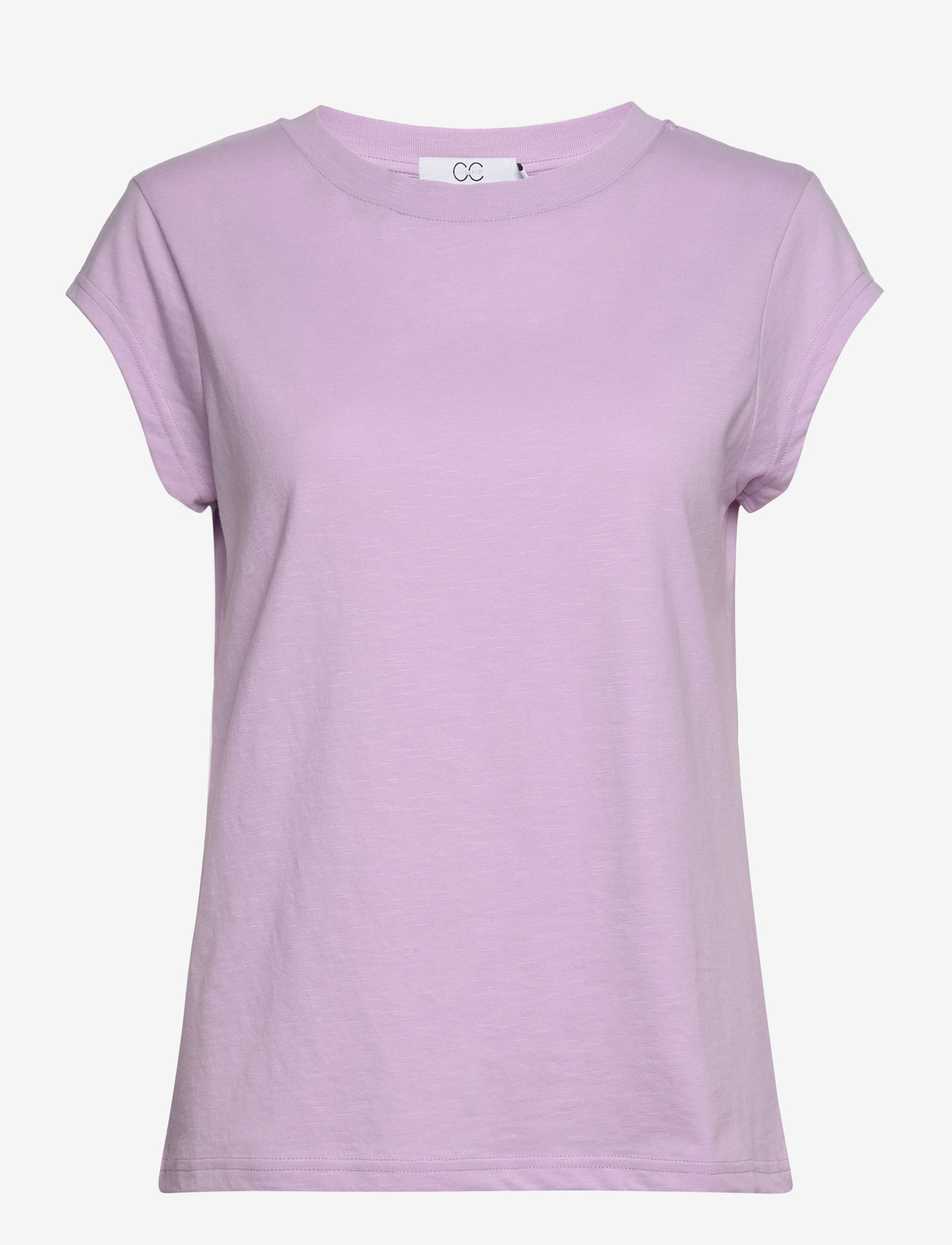 Coster Copenhagen - CC Heart basic round-neck t-shirt - t-shirts - lavender - 0