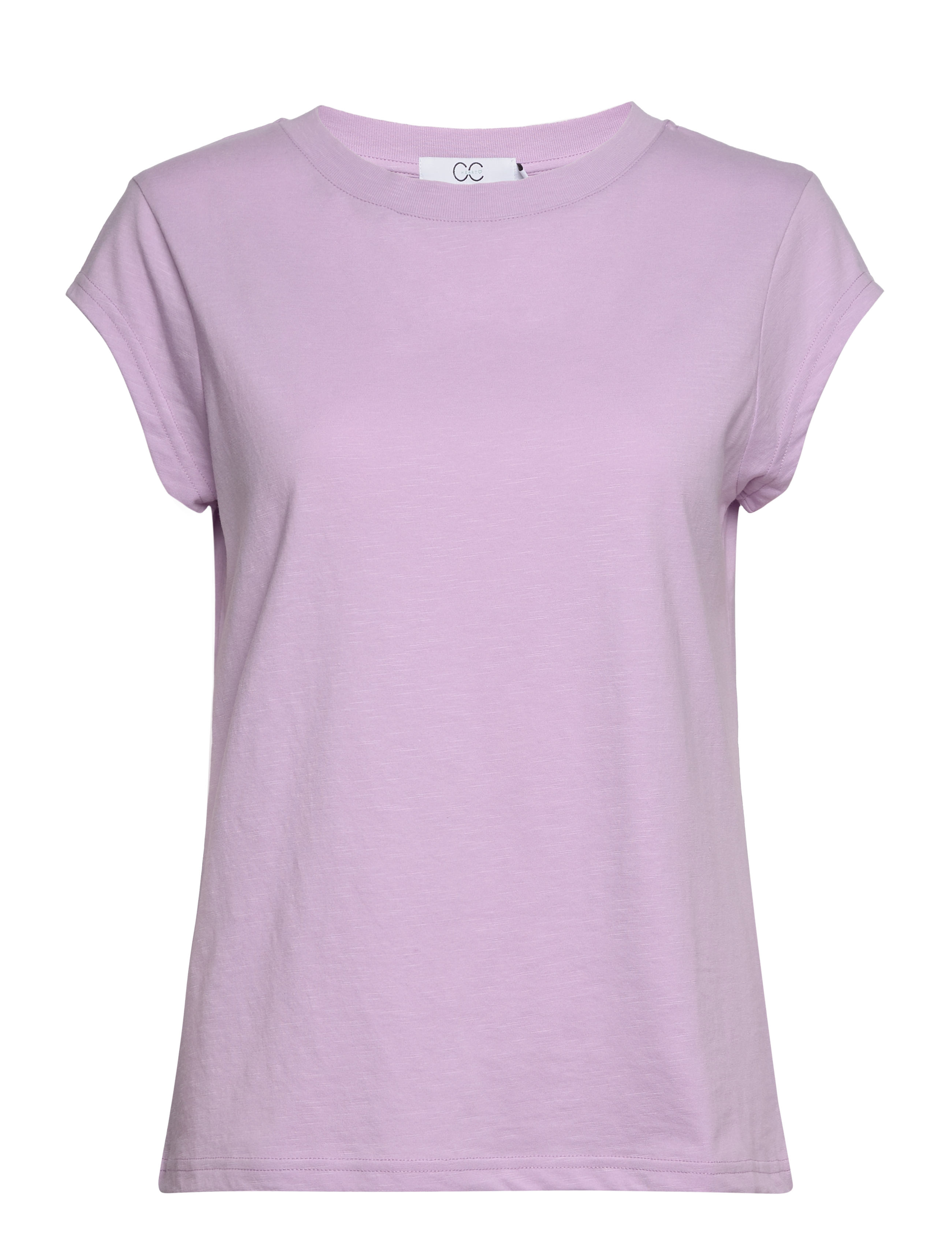 Coster Copenhagen CC Heart basic round-neck t-shirt - Tøj - LAVENDER / undefined