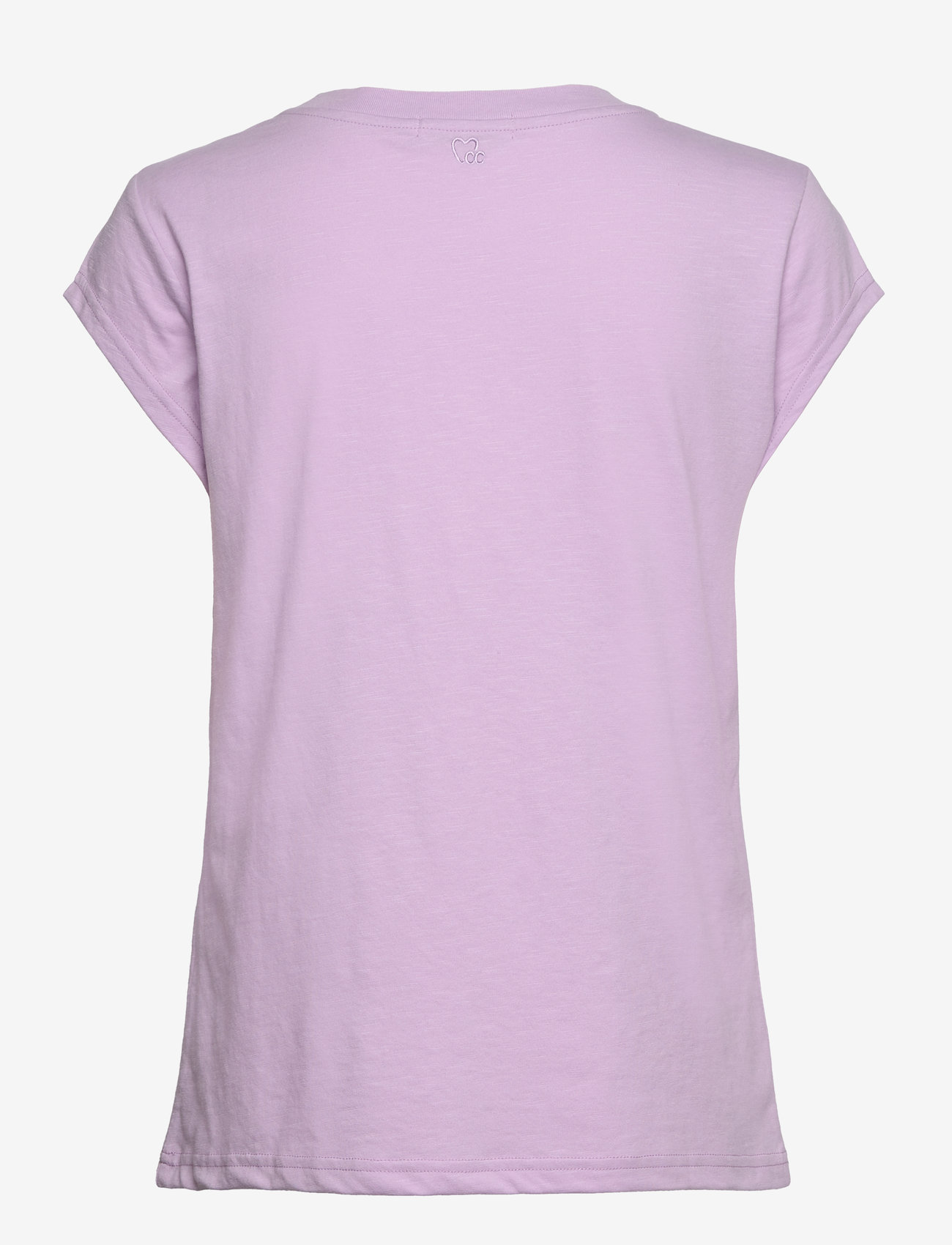 Coster Copenhagen - CC Heart basic round-neck t-shirt - t-shirts - lavender - 1