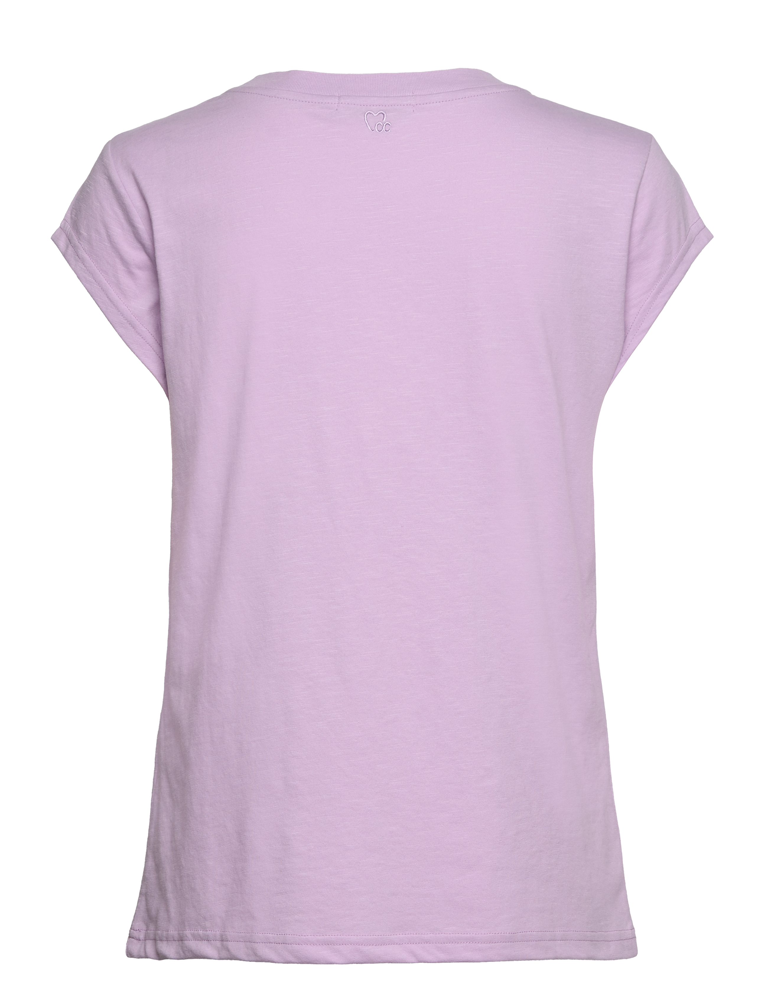 Coster Copenhagen - CC Heart basic round-neck t-shirt - t-shirts - lavender - 1
