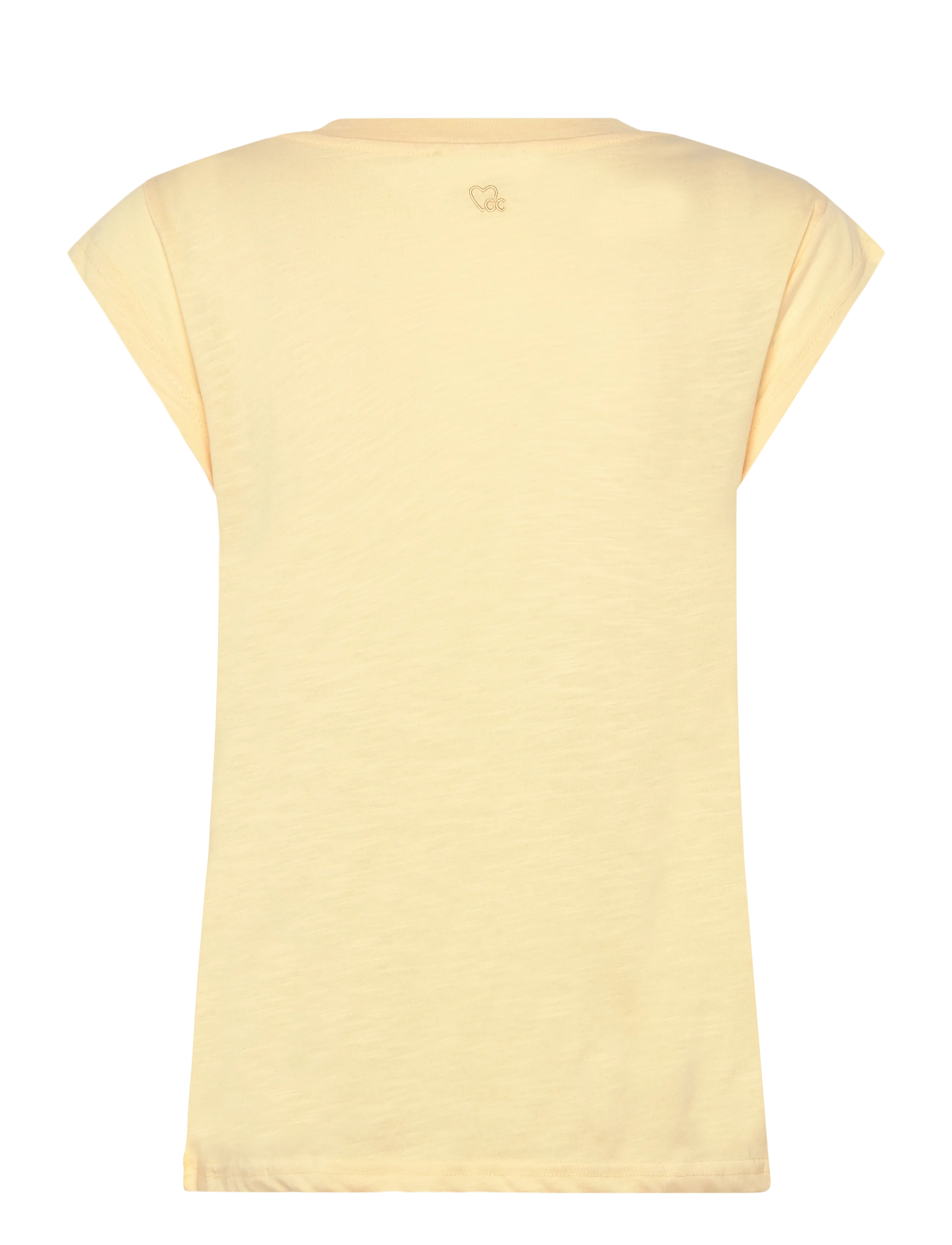 Coster Copenhagen - CC Heart basic round-neck t-shirt - laveste priser - light honey - 2