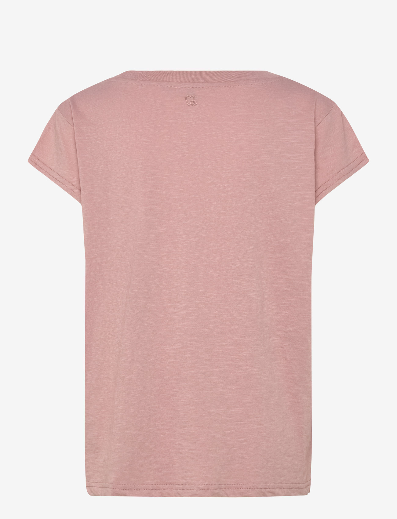 Coster Copenhagen - CC Heart basic round-neck t-shirt - t-shirts - old rose - 2