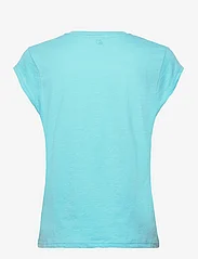 Coster Copenhagen - CC Heart basic v-neck t-shirt - lägsta priserna - aqua blue - 1