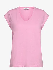 Coster Copenhagen - CC Heart basic v-neck t-shirt - lägsta priserna - baby pink - 0