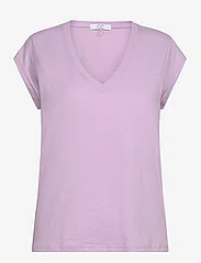 Coster Copenhagen - CC Heart basic v-neck t-shirt - die niedrigsten preise - lavender - 0