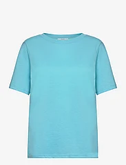 Coster Copenhagen - CC Heart regular t-shirt - zemākās cenas - aqua blue - 0