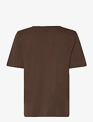 Coster Copenhagen - CC Heart regular t-shirt - laagste prijzen - coffee - 1