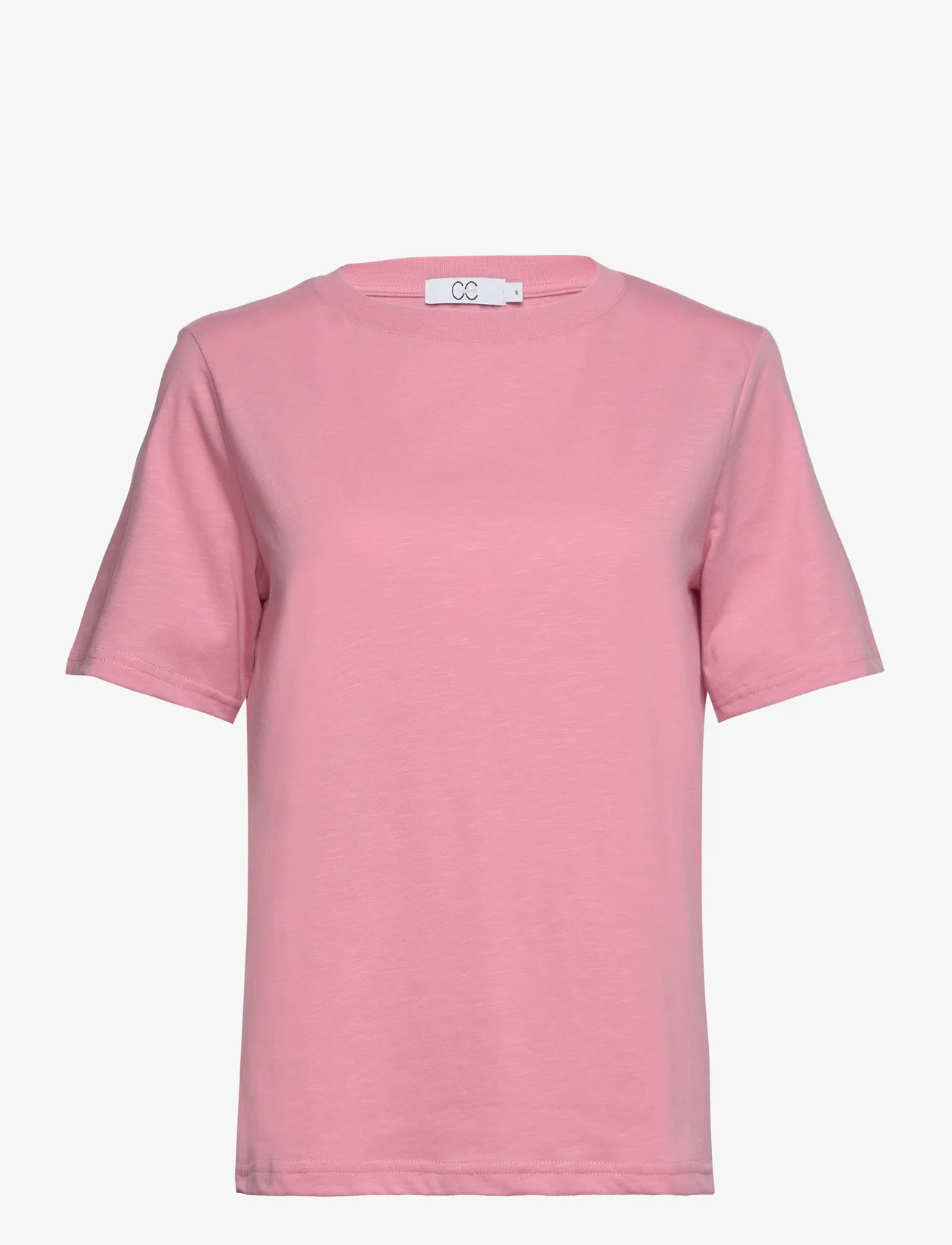 Coster Copenhagen - CC Heart regular t-shirt - zemākās cenas - dust pink - 0