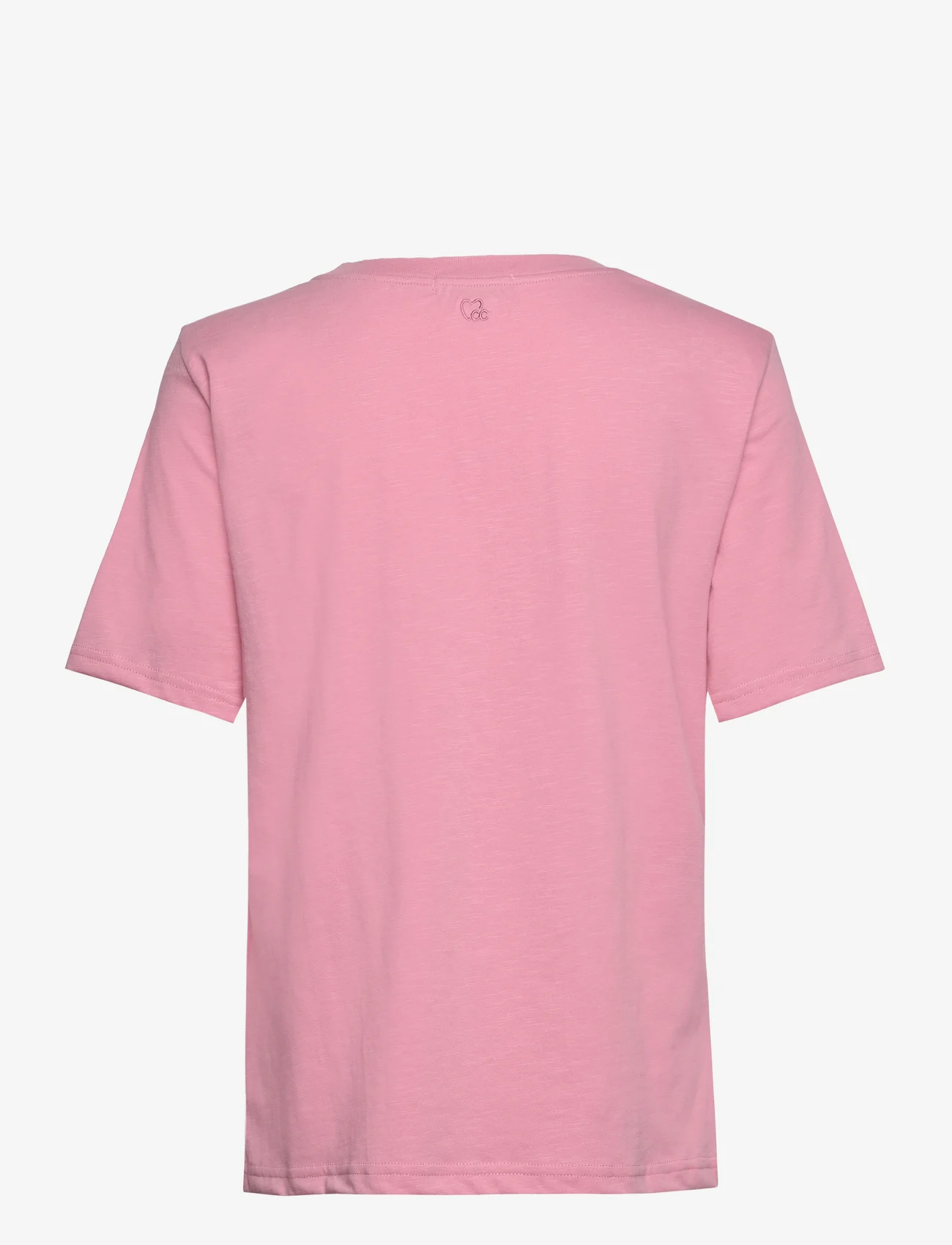 Coster Copenhagen - CC Heart regular t-shirt - madalaimad hinnad - dust pink - 1