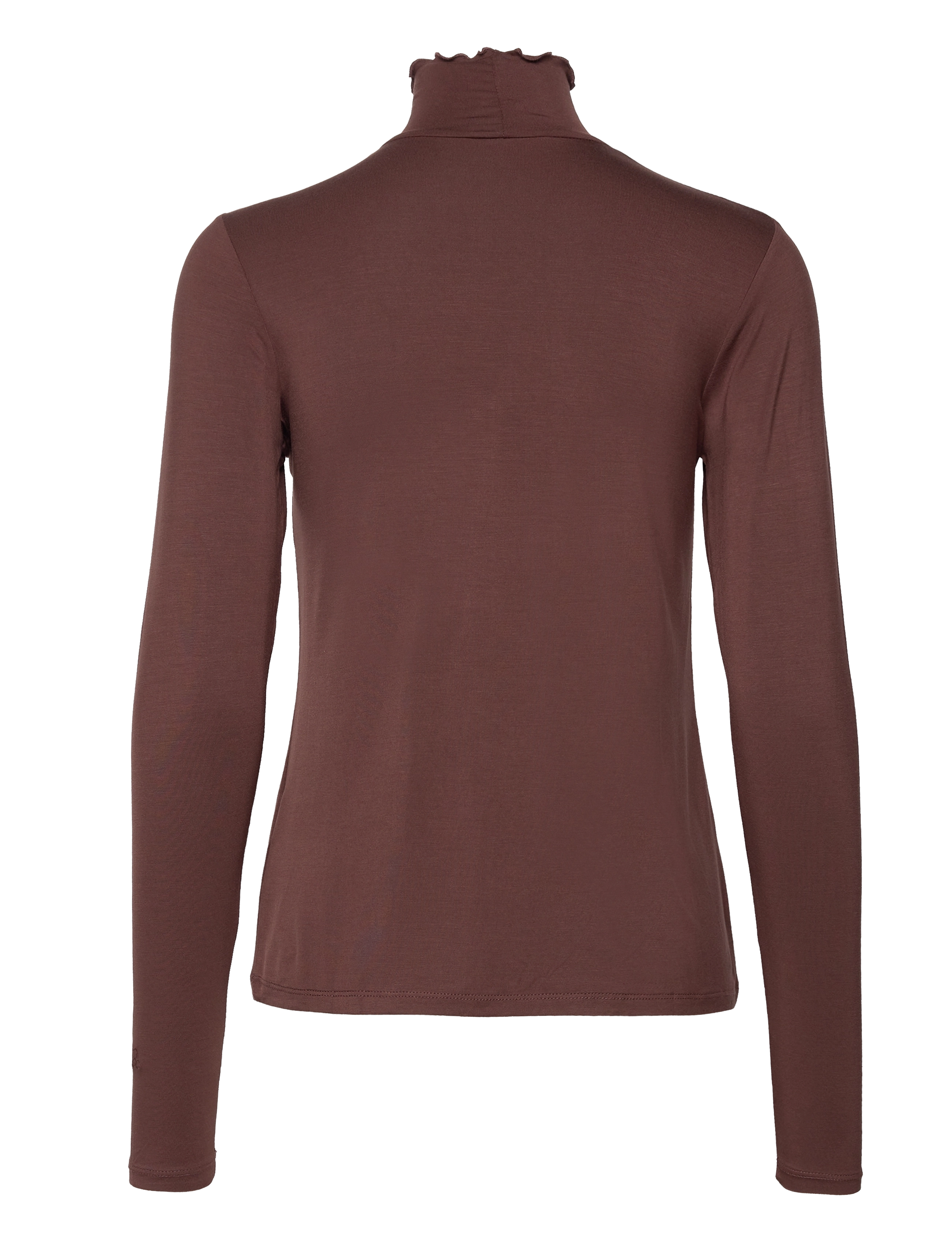 Coster Copenhagen - CC Heart SOFIA turtleneck blouse - laveste priser - coffee - 1