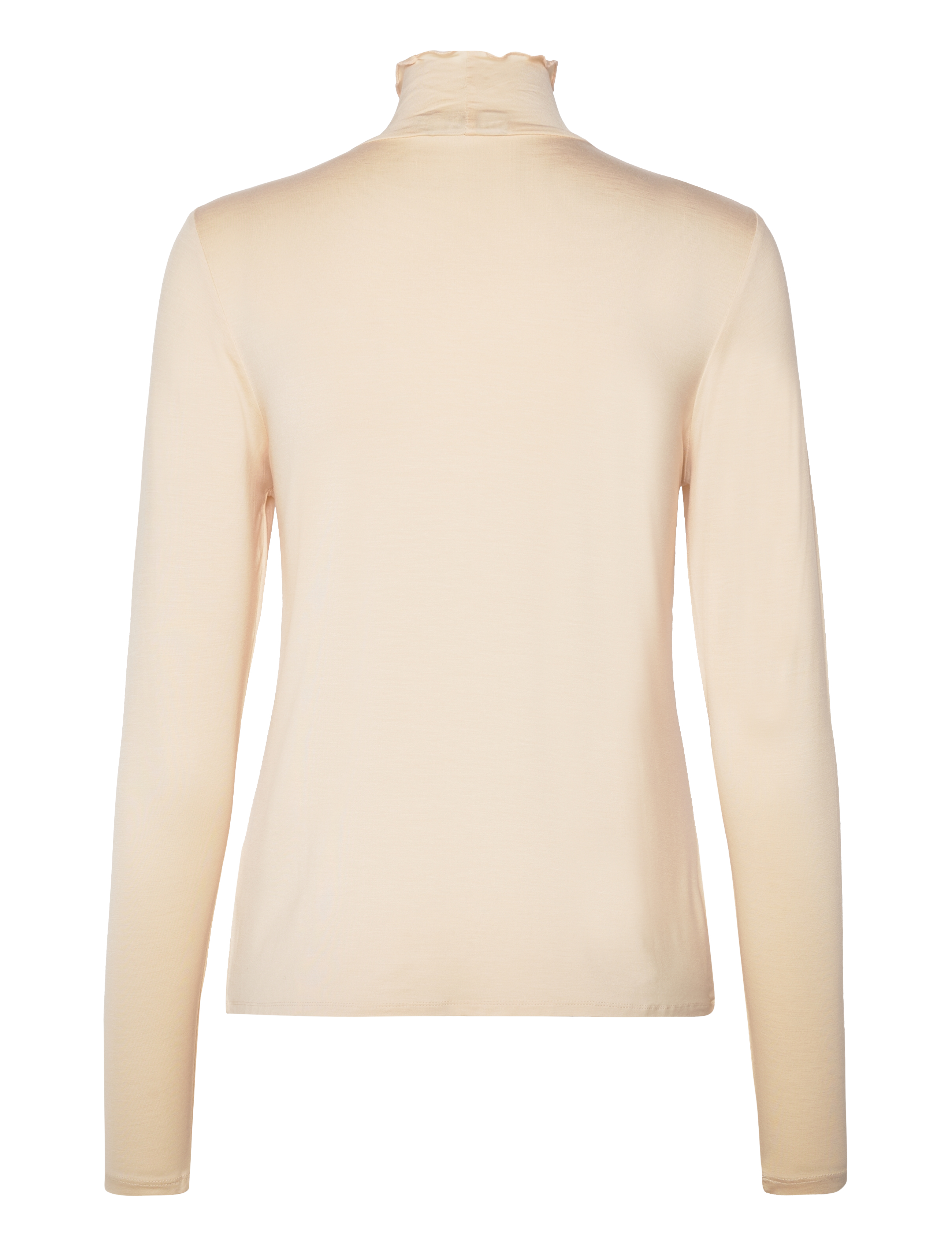 Coster Copenhagen - CC Heart SOFIA turtleneck blouse - langärmlige tops - cream - 1