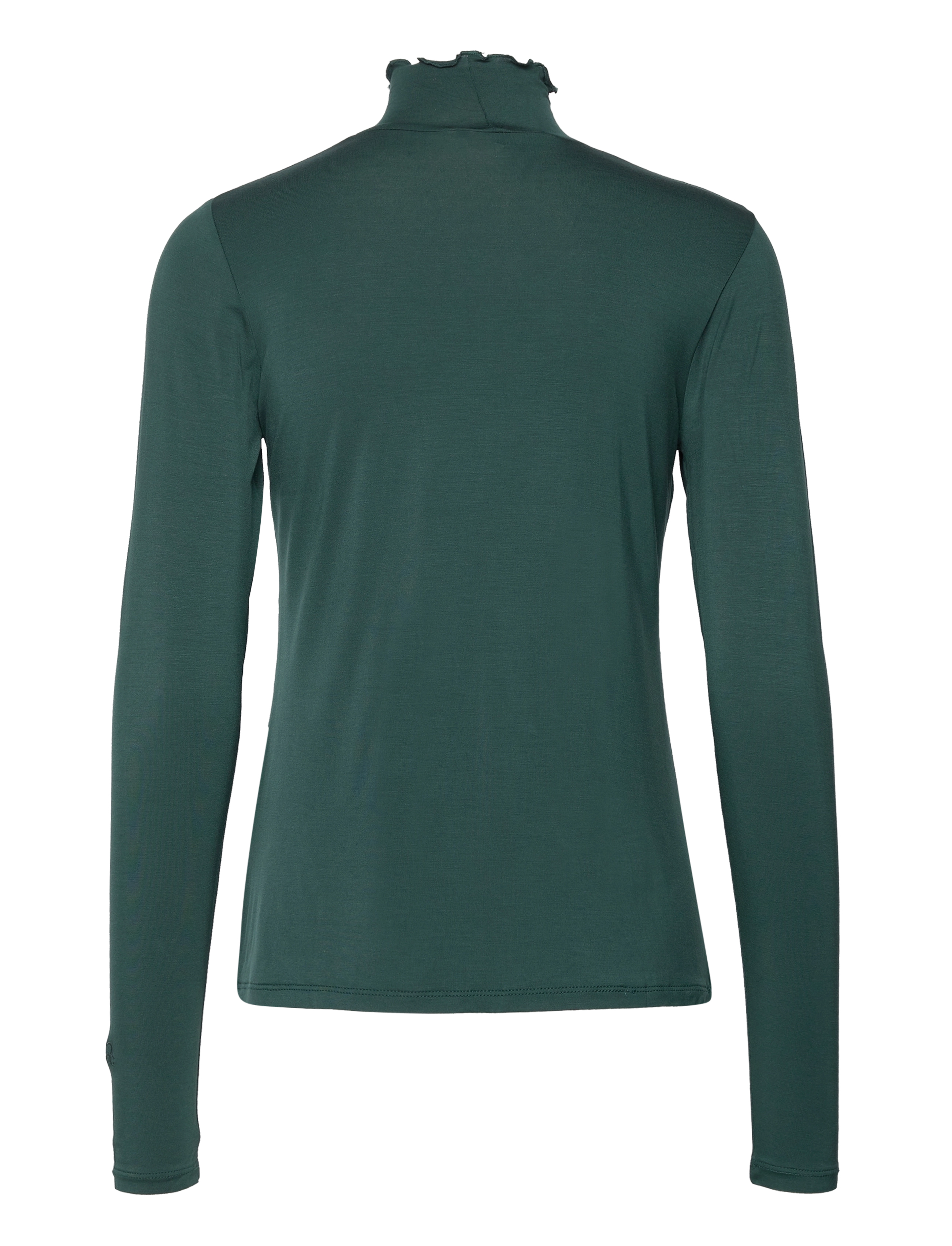 Coster Copenhagen - CC Heart SOFIA turtleneck blouse - långärmade toppar - dark green - 1