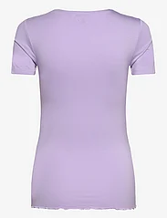 Coster Copenhagen - CC Heart SOFIA short sleeve blouse - lowest prices - lavender - 1