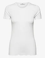 CC Heart SOFIA short sleeve blouse - WHITE