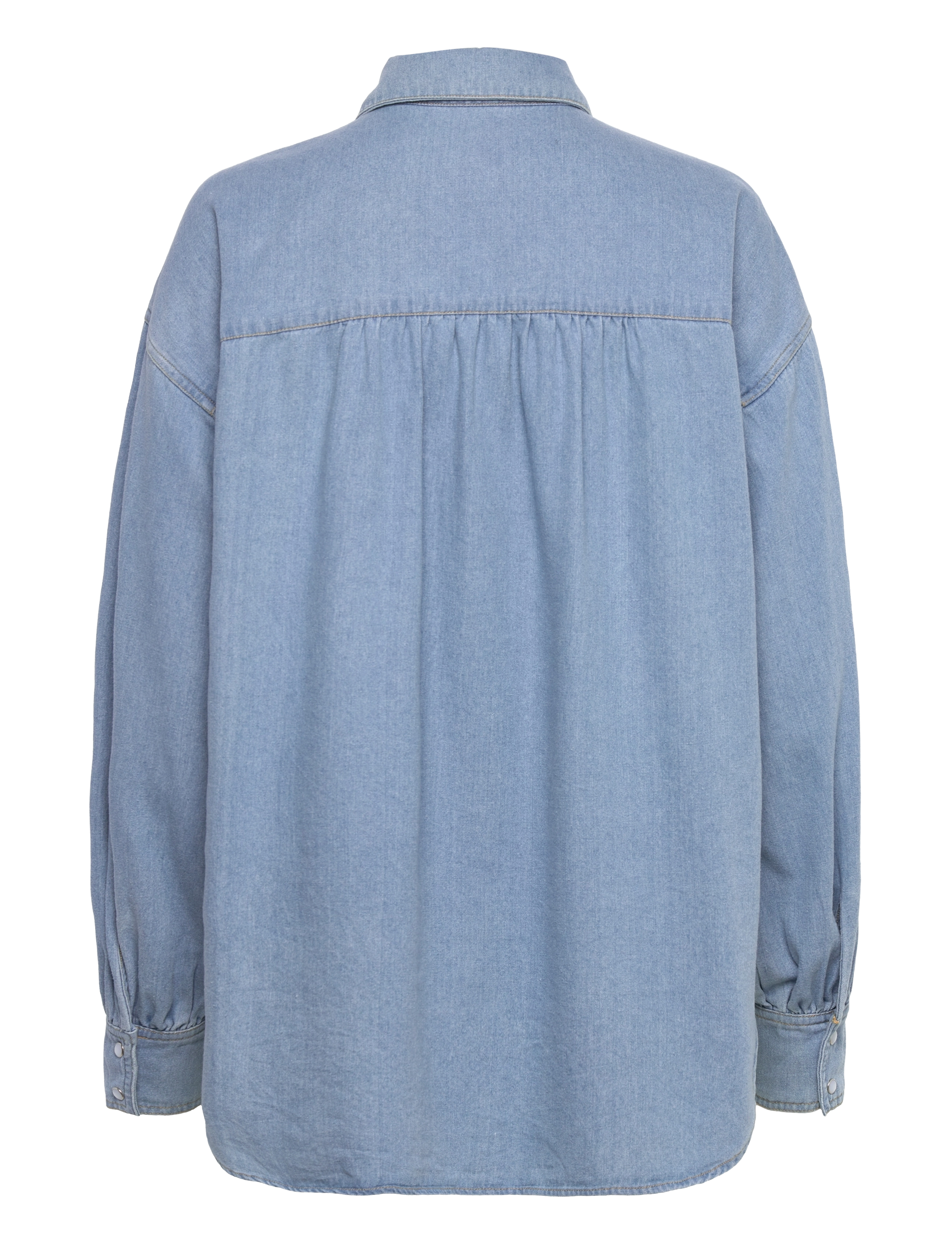 Coster Copenhagen - CC Heart ELLIS denim shirt - chemises en jeans - blue denim - 1