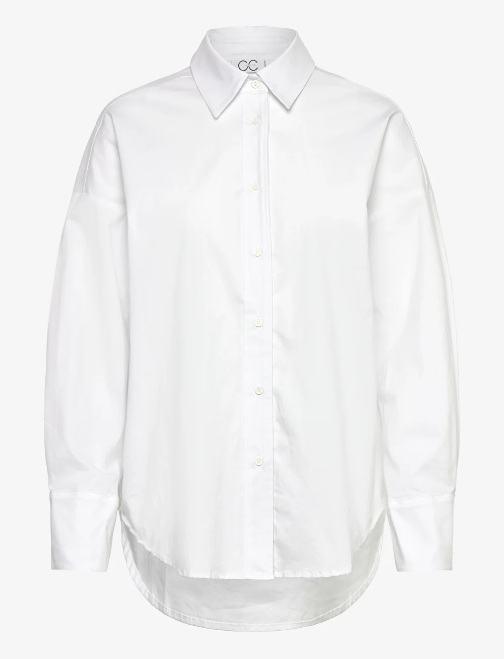 CC Heart Millie Solid Loose Shirt | Light Blue CC Heart Millie Solid Loose Shirt | Light Blue