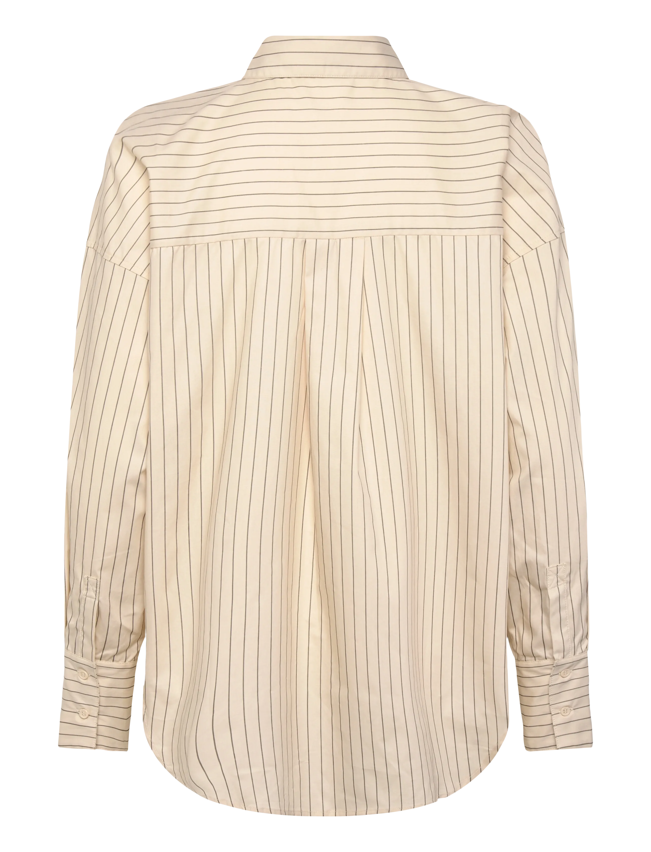 Coster Copenhagen - CC Heart GRACIE stripe loose shirt - creme stripes - 2